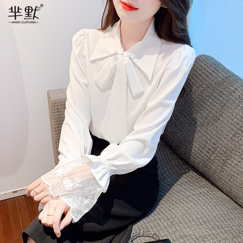 เสื้อลูกไม้ เสื้อเชิ้ตแขนยาว