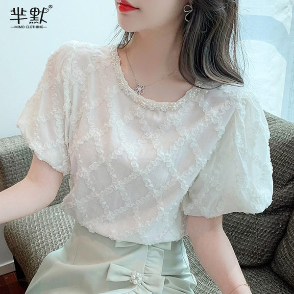 เสื้อชีฟองเกาหลี เสื้อชีฟองสวยๆ