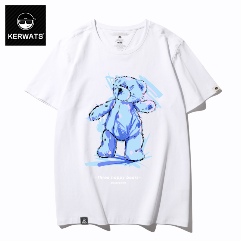เสื้อยืดผู้ชายอ้วน S-6XL น้ำหนักผู้สวม 50-135 กิโลกรัม