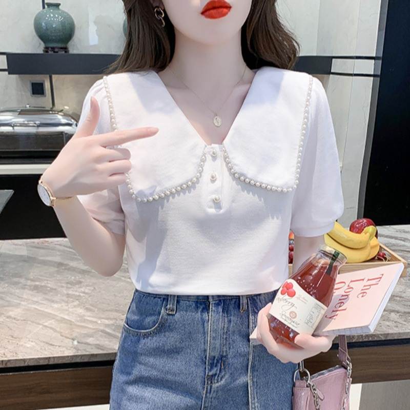 เสื้อยืดวัยรุ่นน่ารักๆ เสื้อวัยรุ่นแขนสั้น เสื้อผ้าวัยรุ่นเกาหลี แบรนด์ Wiyike