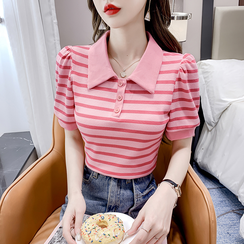 เสื้อผ้าวัยรุ่นเกาหลี เสื้อยืดวัยรุ่นผู้หญิง มีขนาด S M L XL