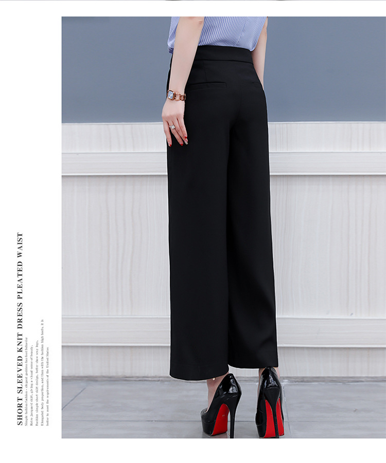 Trousers515 กางเกงขายาวสีพื้นดำ เอวสม็อคยางยืดด้านหลัง มีซิปข้าง กระเป๋าข้าง ผ้าสูทเนื้อดีเรียบสวยไม่ยับง่าย งานดีผ้าสวยเหมือนราคาหลักพัน รุ่นนี้แมทช์กับเสื้อได้ทุกทรง ใส่เที่ยว/ใส่ทำงานได้