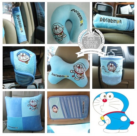 DORAEMON - ชุดของตกแต่งภายในรถยนต์