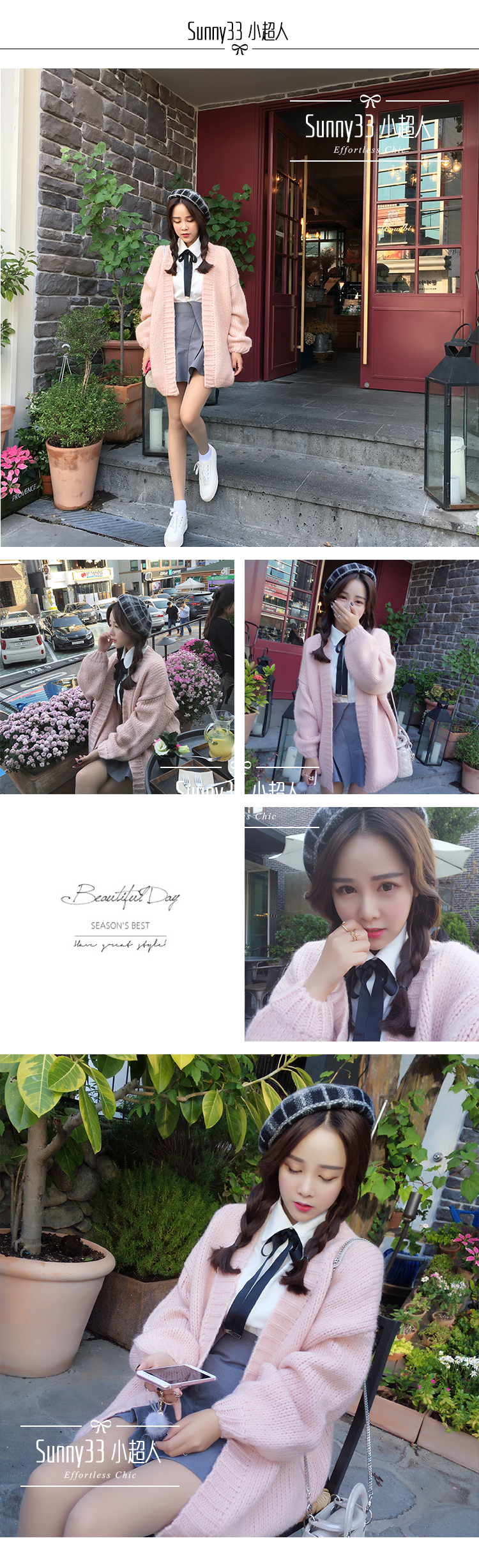 เสื้อคลุมไหมพรมถักทรงสวย เนื้อนิ่มยืดได้เยอะ ทรงน่ารักไม่เหมือนใคร งานดี พร้อมส่งเลยจ้า