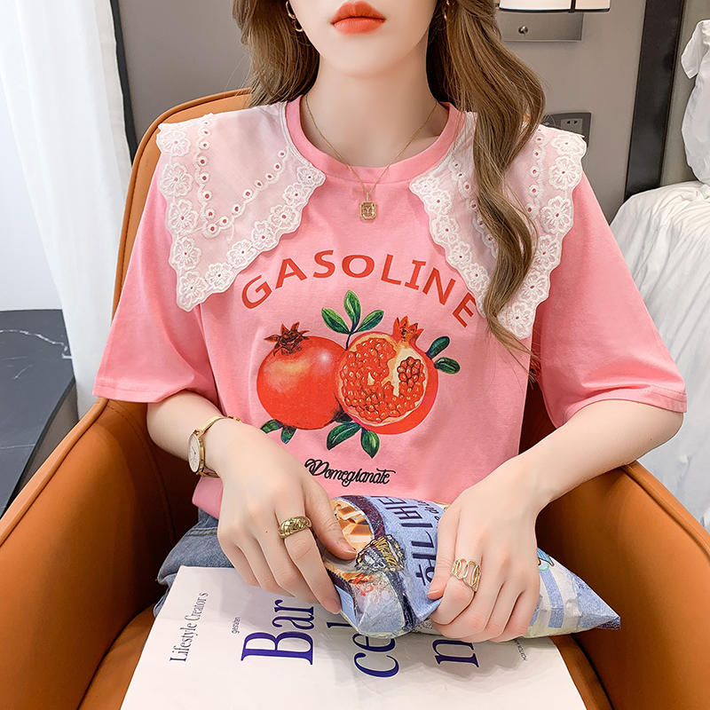 เสื้อยืดวัยรุ่นน่ารักๆ เสื้อวัยรุ่นแขนสั้น เสื้อผ้าวัยรุ่นเกาหลี แบรนด์ Wiyike