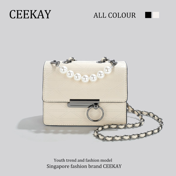 กระเป๋าสะพายข้างเกาหลี กระเป๋าผู้หญิงแบรนด์ CEEKEY