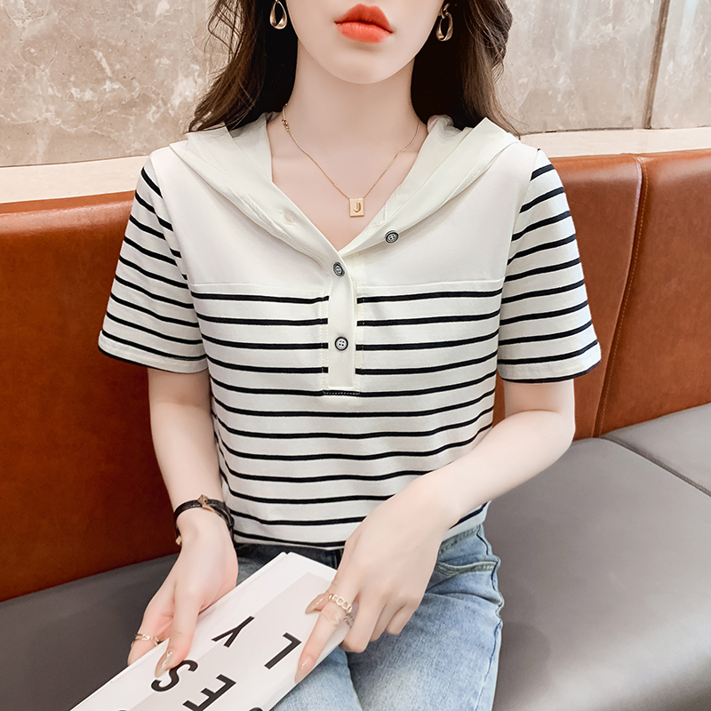 เสื้อผ้าวัยรุ่นเกาหลี เสื้อยืดวัยรุ่นผู้หญิง มีขนาด S M L XL