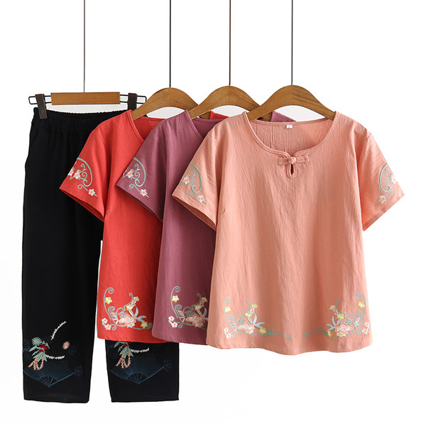 เสื้อลินินสไตล์ผู้ใหญ่ เสื้อคุณแม่ เสื้อผู้ใหญ่ แบรนด์ LININ