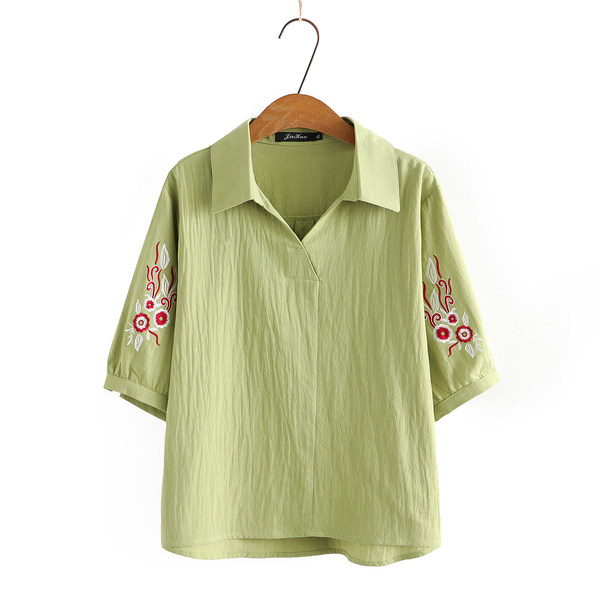 เสื้อลินินสไตล์ผู้ใหญ่ เสื้อคุณแม่ เสื้อผู้ใหญ่ แบรนด์ LININ