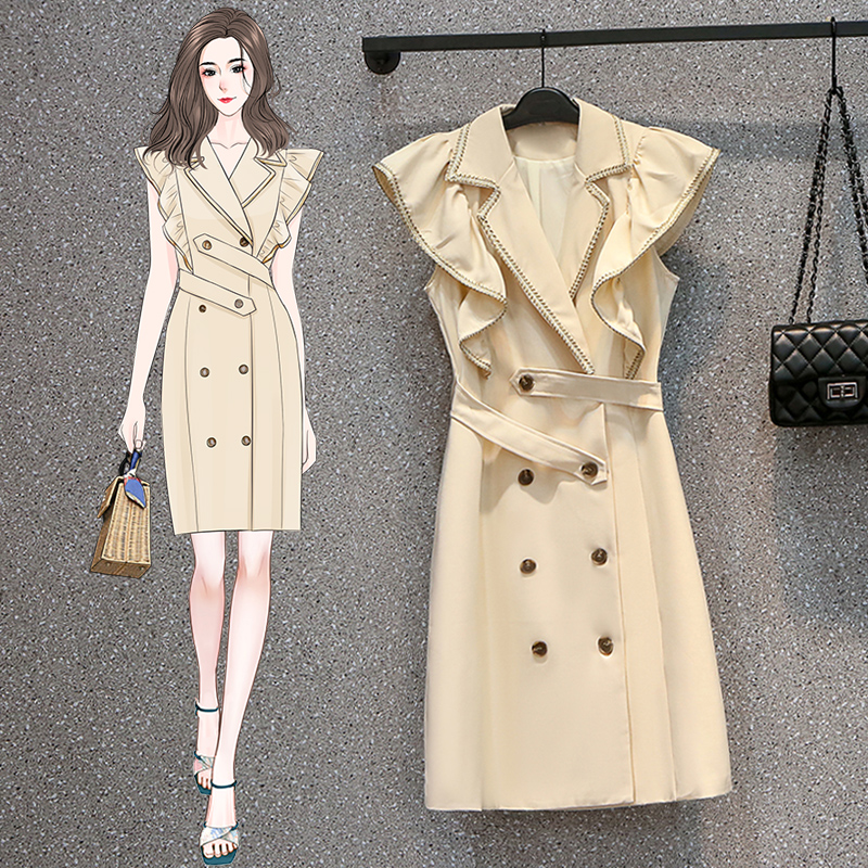 เดรสแขนสั้น มีไซส์ L-4XLอก 38-47 นิ้ว ใส่ได้ทั้งสาวหุ่นดีน่ารักจนถึงสาวอวบพลัสไซส์
