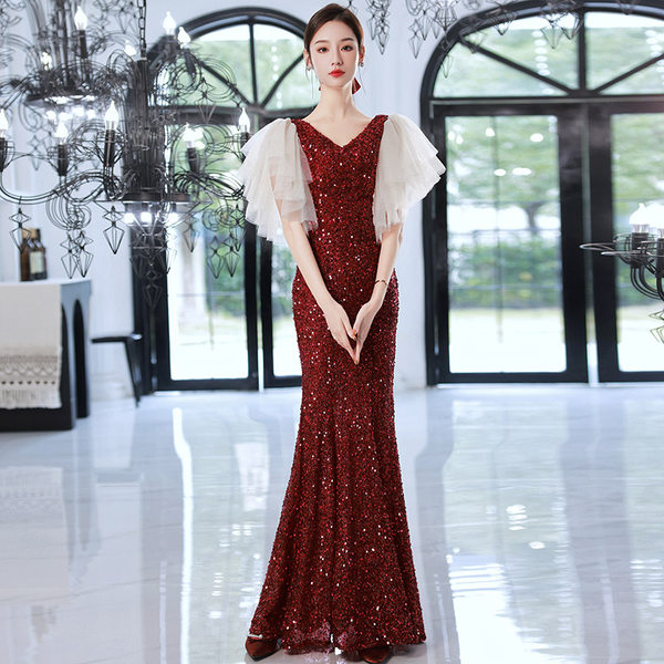 ชุดราตรี ชุดราตรีสวยหรู แบบ ทันสมัย Evening dress