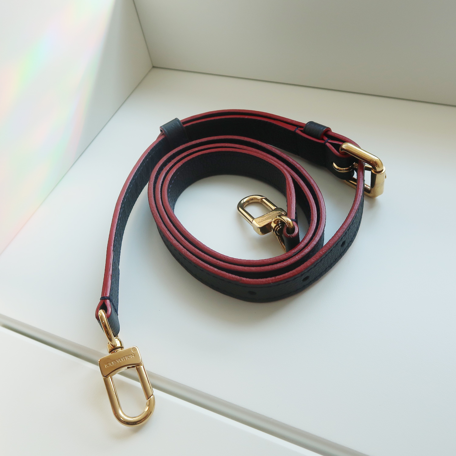 Louis Vuitton Blue Monogram Empreinte Metis Pochette