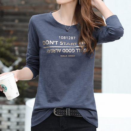 เสื้อยืดแขนยาวแฟชั่น เสื้อยืด T-shirt แขนยาว
