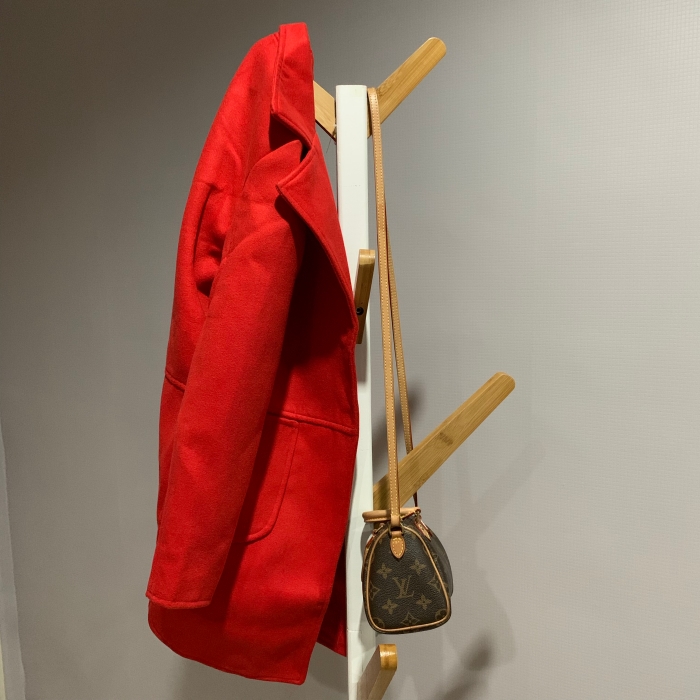 เสื้อโค้ท สไตล์เกาหลี ทรงคลาสสิค ใส่ง่ายเข้ากับทุกชุด กันหนาวได้ดี พร้อมส่ง สีแดง