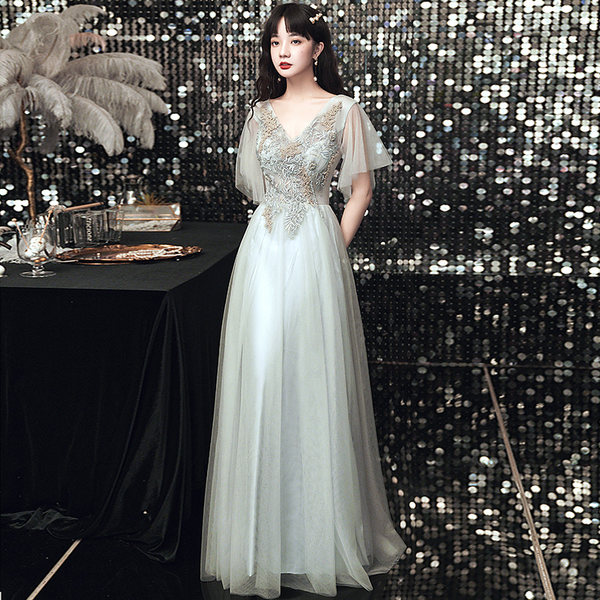 ชุดราตรี ชุดออกงาน ดีไซน์หรู แบรนด์ Angel