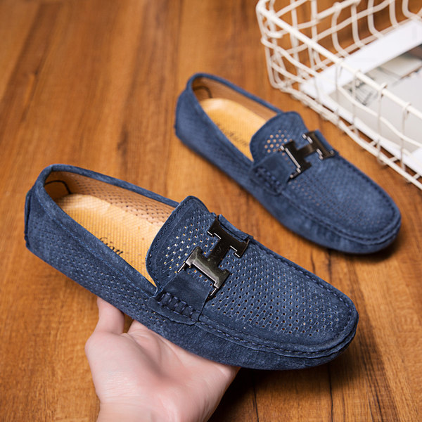 รองเท้าหนังผู้ชาย มีไซส์39-44 รองเท้าโลฟเฟอร์ชาย Slip-On Shoes
