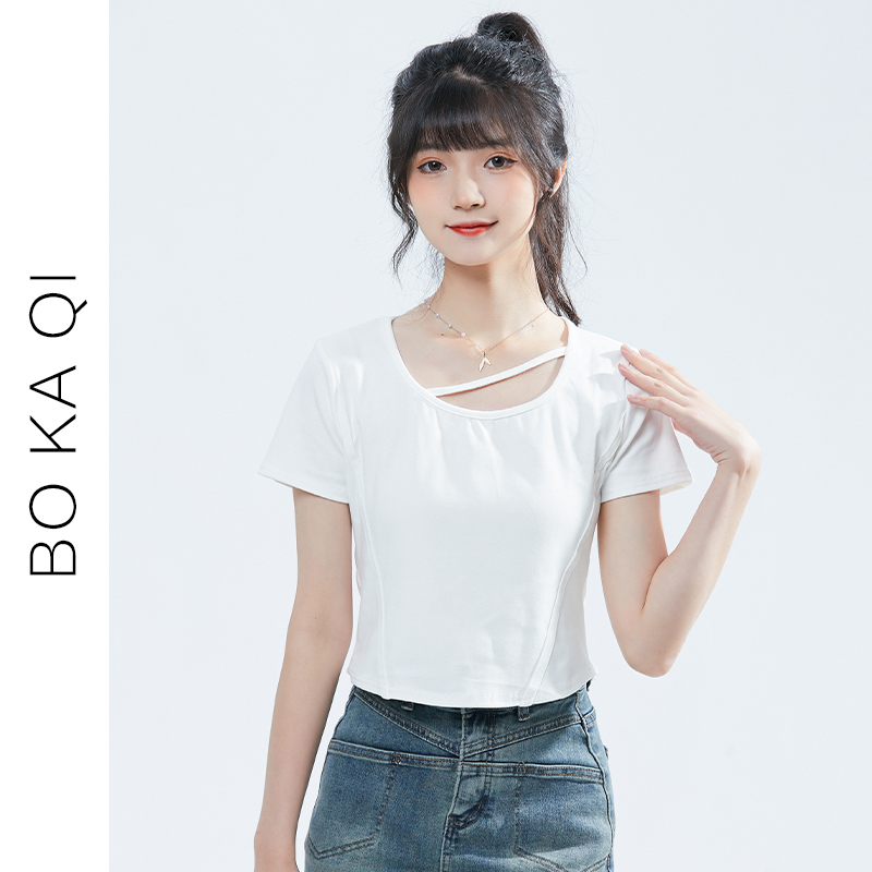 เสื้อผ้าวัยรุ่นเกาหลี เสื้อยืดวัยรุ่นผู้หญิง มีขนาด S M L XL