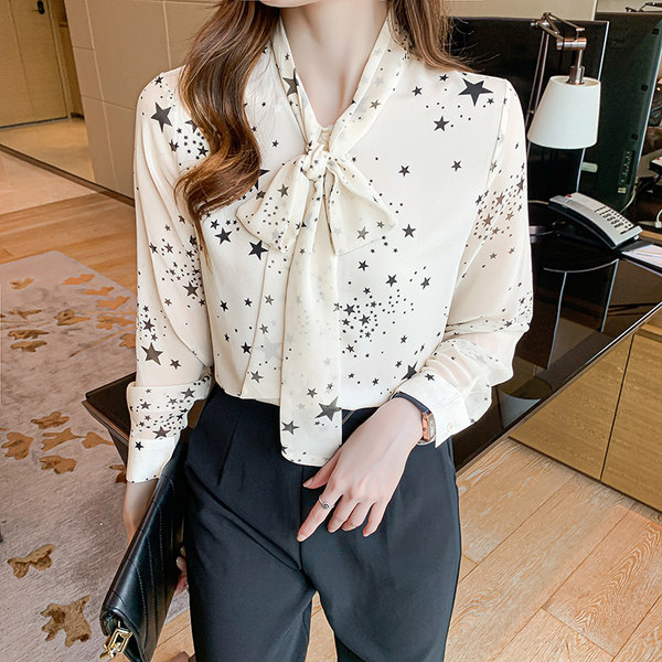 เสื้อชีฟองเกาหลี เสื้อชีฟองสวยๆ
