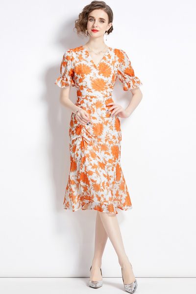 ชุดเดรสยาวสวยๆ ชุดเดรสยาวใส่สบาย ใส่ทำงาน