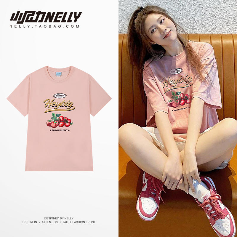 เสื้อยืดคอกลม ผู้ชาย เสื้อยืดผู้ชายเกาหลี เสื้อยืดเกาหลี แบรนด์ NELLY