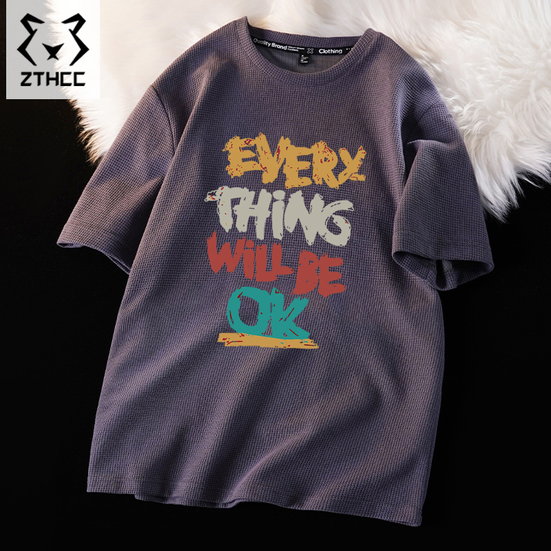 เสื้อยืดผู้ชายอ้วน S-6XLน้ำหนักผู้สวม40-135กิโลกรัมใส่ได้ ส่งฟรี