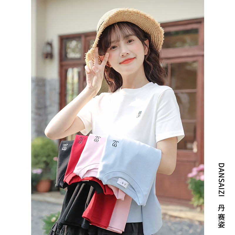 เสื้อผ้าวัยรุ่นเกาหลี เสื้อยืดวัยรุ่นผู้หญิง มีขนาด S M L XL