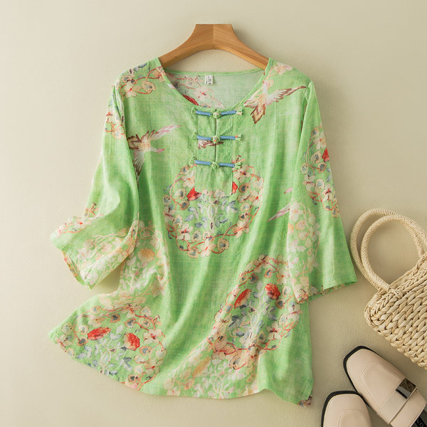 เสื้อลินิน แบบเสื้อสวยๆ เสื้อผ้าฝ้ายลินิน เสื้อเชิ้ตผ้าลินิน BY LININ