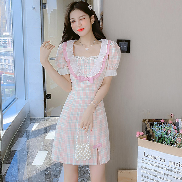 ชุดเดรสสวยๆ ชุดเดรสน่ารักๆ สไตล์เกาหลี By Meiyi women's clothing