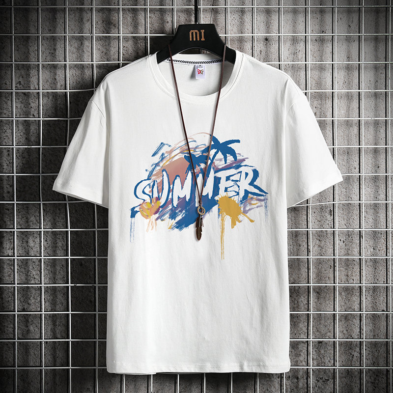 เสื้อยืดผู้ชายอ้วน XL-5XL อกเสื้อ40-52 นิ้ว