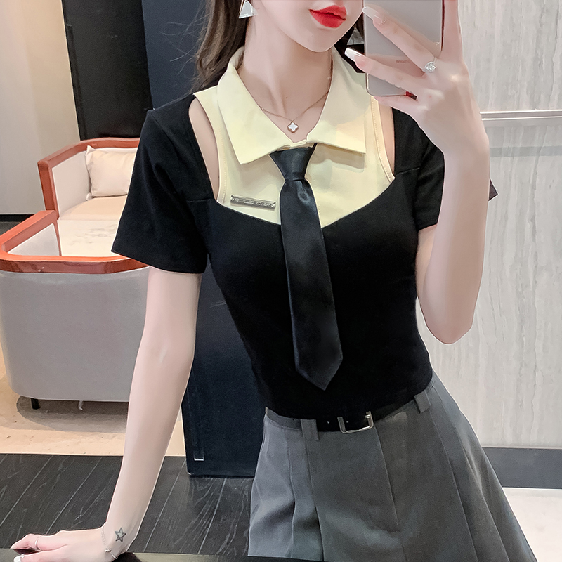 เสื้อผ้าวัยรุ่นเกาหลี เสื้อยืดวัยรุ่นผู้หญิง มีขนาด S M L XL