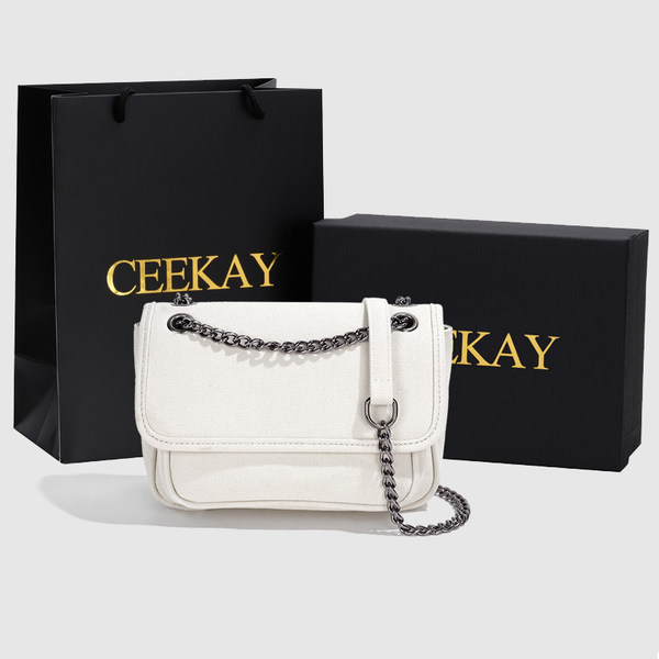 กระเป๋าสะพายข้างเกาหลี กระเป๋าผู้หญิงแบรนด์ CEEKEY