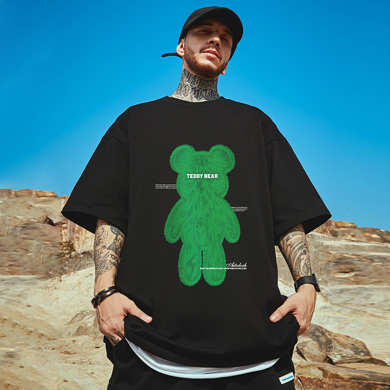 เสื้อยืดผู้ชายอ้วน S-5XL(อกเสื้อ39-51นิ้ว)