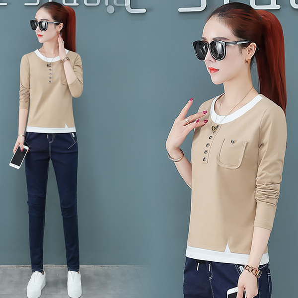 เสื้อผ้าแฟชั่นผู้หญิง เสื้อเชิ้ตแบบฮิตๆ T-shirt ผู้หญิง BY Yiyi