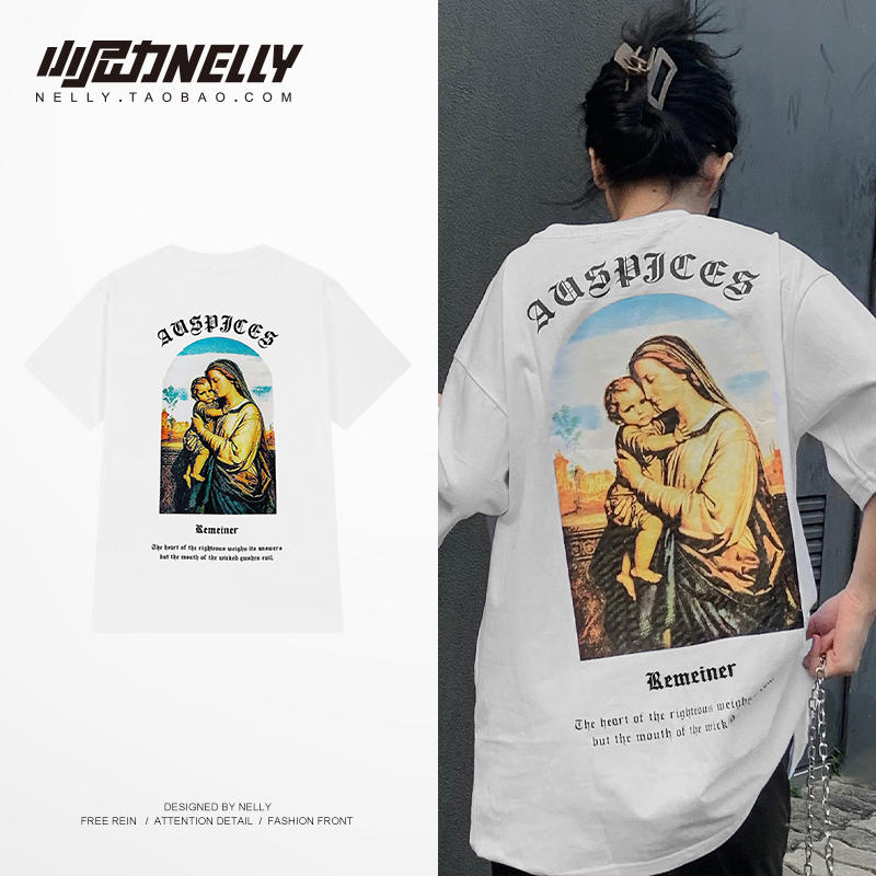 เสื้อยืดคอกลม ผู้ชาย เสื้อยืดผู้ชายเกาหลี เสื้อยืดเกาหลี แบรนด์ NELLY