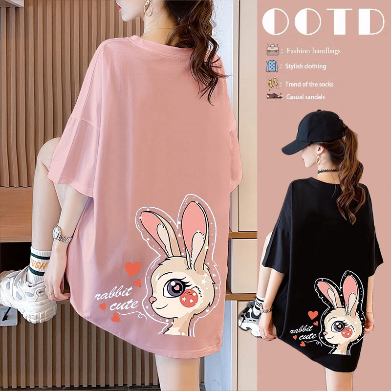 เสื้อยืดคนอ้วนแบบโอเวอร์ไซส์แบบ ulzzang fashion สนใจทักแชท