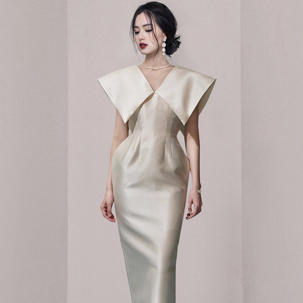 ชุดเดรสยาวสวยๆ ชุดเดรสยาวใส่สบาย ใส่ทำงาน
