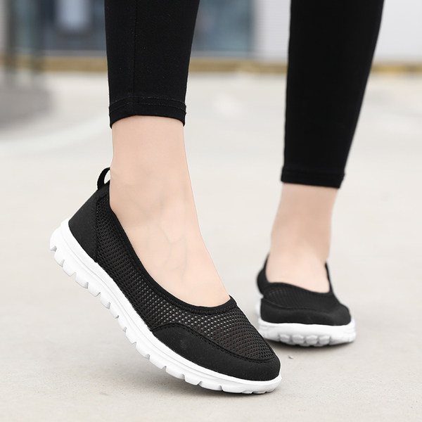 รองเท้าผ้าใบ รองเท้าลำลอง รองเท้าผ้าใบลำลอง รองเท้าแฟชั่นแบบสวม Slipper Shop