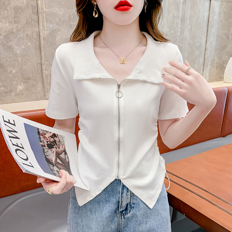 เสื้อผ้าวัยรุ่นเกาหลี เสื้อยืดวัยรุ่นผู้หญิง มีขนาด S M L XL