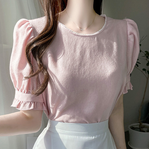 เสื้อชีฟองเกาหลี เสื้อชีฟองสวยๆ