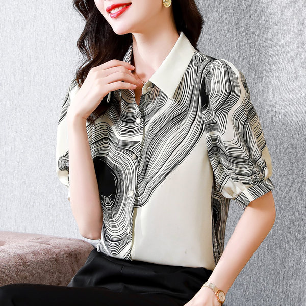 เสื้อชีฟองเกาหลี เสื้อชีฟองสวยๆ