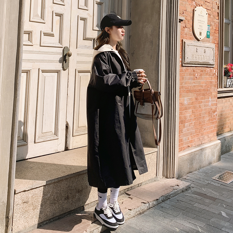เสื้อโค้ท เสื้อโค้ทกันหนาว เสื้อโค้ทใส่เที่ยวต่างประเทศ ยี่ห้อ: Qianziqian