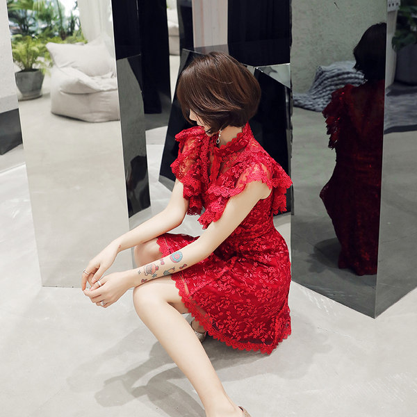 ชุดราตรี ชุดราตรีสวยหรู แบบ ทันสมัย Evening dress