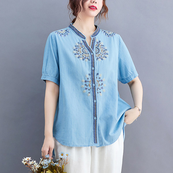 เสื้อลินิน แบบเสื้อสวยๆ เสื้อผ้าฝ้ายลินิน เสื้อเชิ้ตผ้าลินิน BY LININ