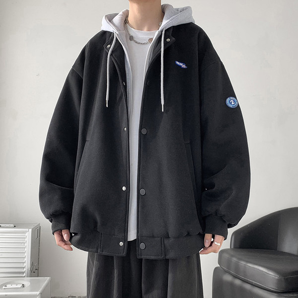 เสื้อแจ็คเก็ตเบสบอล เสื้อคลุม เสื้อแขนยาวสไตล์เกาหลี