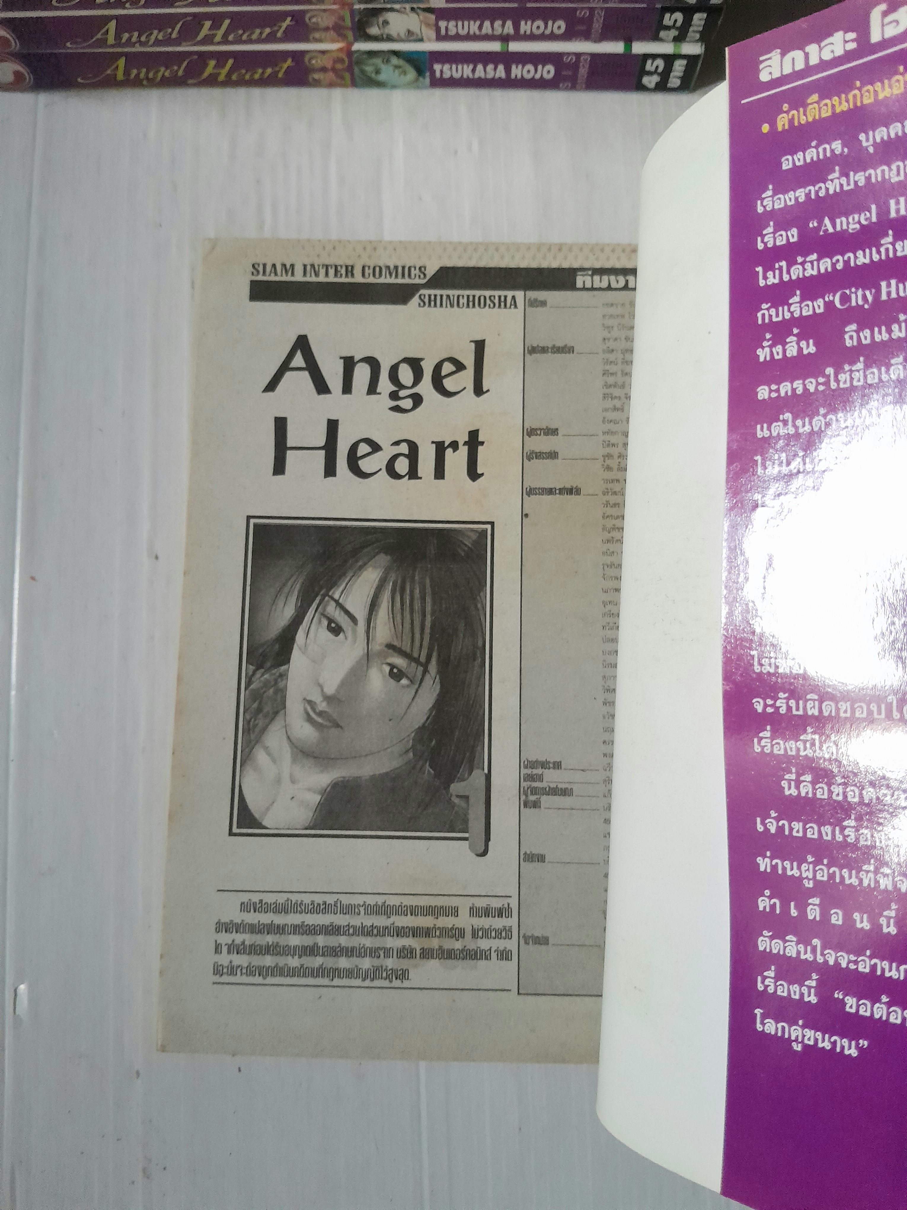 Angle Heart เล่ม 1-23 (33 เล่มจบ) / Tsukasa Hojo