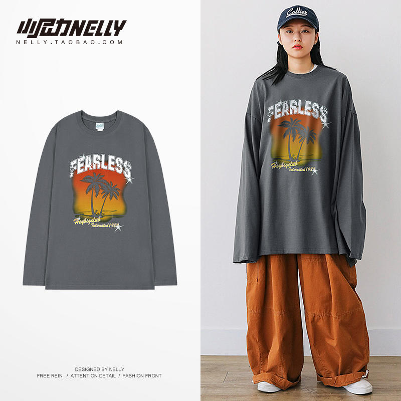 เสื้อยืดคอกลม ผู้ชาย เสื้อยืดผู้ชายเกาหลี เสื้อยืดเกาหลี แบรนด์ NELLY