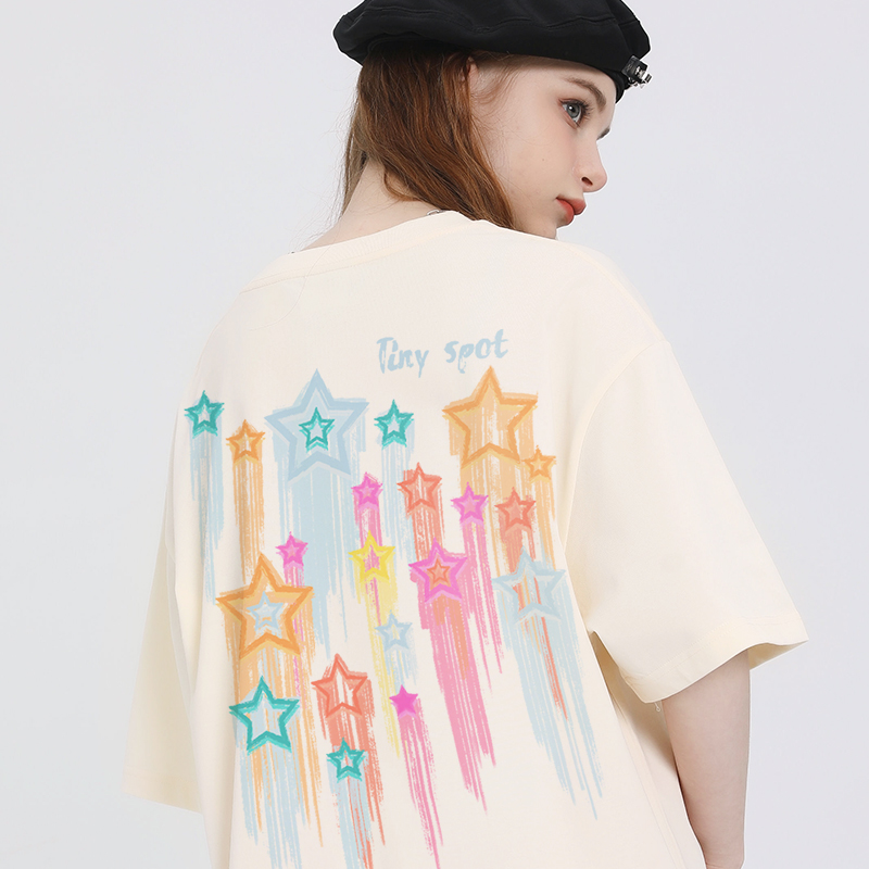 เสื้อผ้าวัยรุ่นเกาหลี เสื้อยืดวัยรุ่นผู้หญิง มีขนาด S M L XL