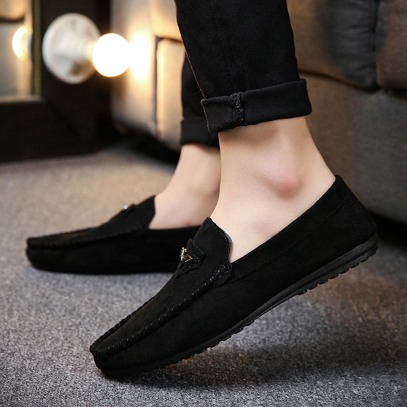 รองเท้าโลฟเฟอร์ชาย รองเท้าผู้ชาย รองเท้าแฟชั่นชาย รองเท้าหนังผู้ชาย Men Loafer Slip-On Shoes