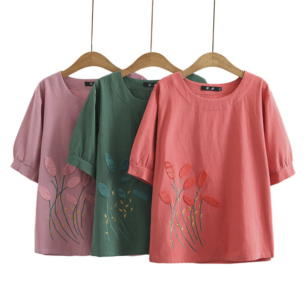 เสื้อลินินสไตล์ผู้ใหญ่ เสื้อคุณแม่ เสื้อผู้ใหญ่ แบรนด์ LININ