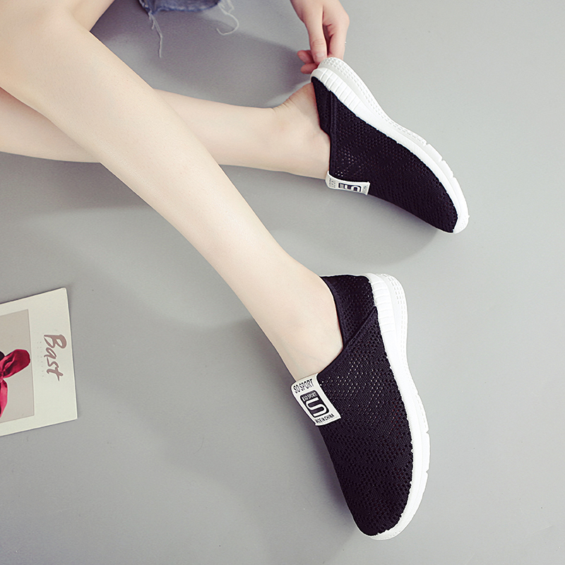 รองเท้าผ้าใบ รองเท้าลำลอง รองเท้าผ้าใบลำลอง รองเท้าแฟชั่นแบบสวม Slipper Shop